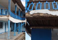 La Libertad: Alcalde de Cachicadán pide ayuda para reconstruir colegio que tiene más de 50 años de antigüedad