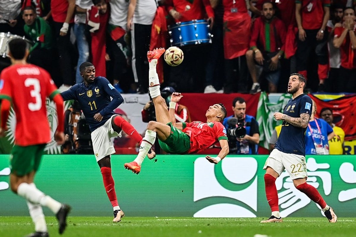Francia y Marruecos se vuelven a ver las caras en el Mundial. (Foto: EFE)