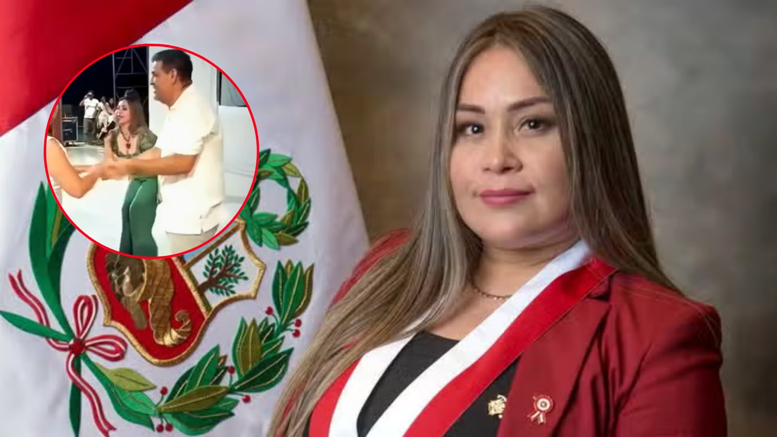 Congresista Cheryl Trigozo grabada en shows privados para empresario proveedor del Estado. (Foto: Congreso/captura de pantalla)