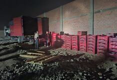 Ica: policía recupera camión robado y mercadería con más de 500 jabas de uva