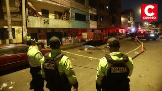 Dos muertos y cuatro heridos en brutal balacera en Cercado de Lima