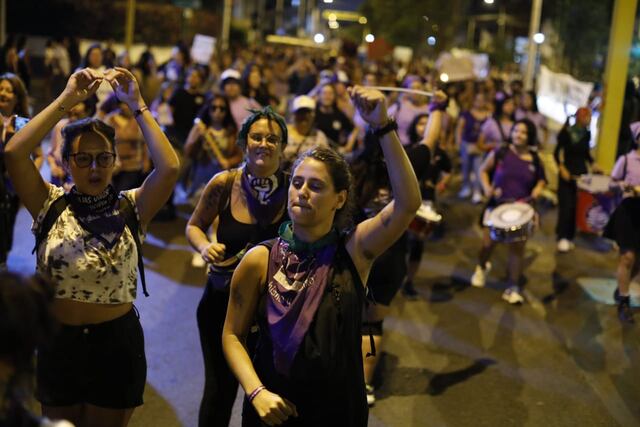 Marcha por el Día de la Mujer 2024.