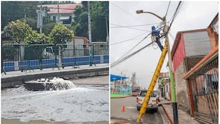 Seal y Sedapar con más de 400 emergencias por lluvias en Arequipa