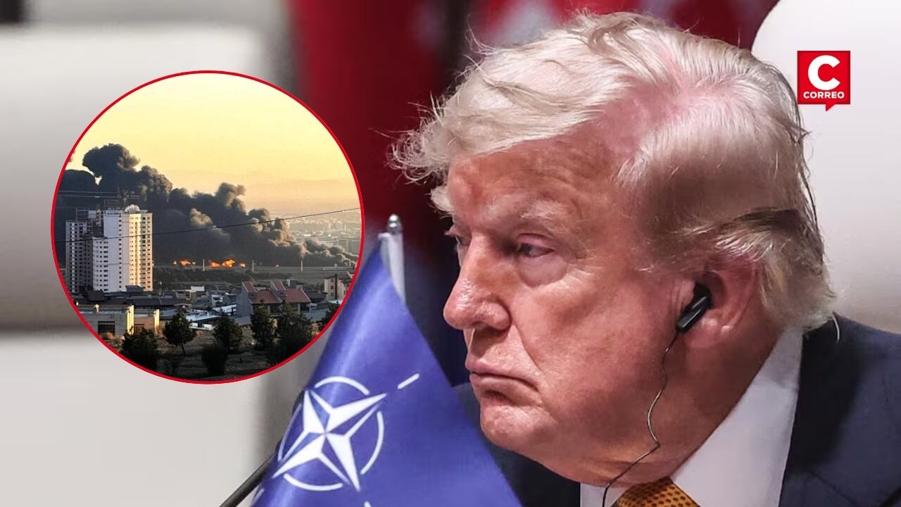 Donald Trump amenaza con bombardear Irán a “niveles nunca vistos” en caso de ser asesinado. Composición: Diario Correo.