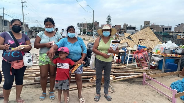 Humildes familias denuncian violento desalojo en el distrito de Subtanjalla en Ica