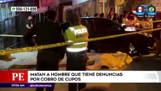 Ate: Hombre con denuncias por cobro de cupos fue asesinado a balazos por sicarios en Huaycán