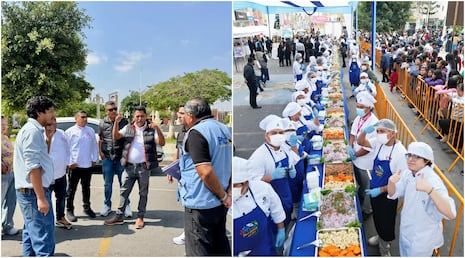 Provincia de Pisco apunta a los Récords Guinness con el ceviche más grande del Perú