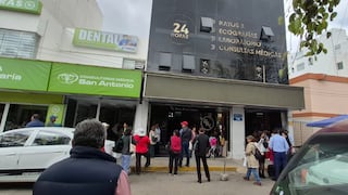 Se llevaron un susto: Pacientes quedaron atrapados en ascensor de clínica privada en Arequipa (VIDEO)