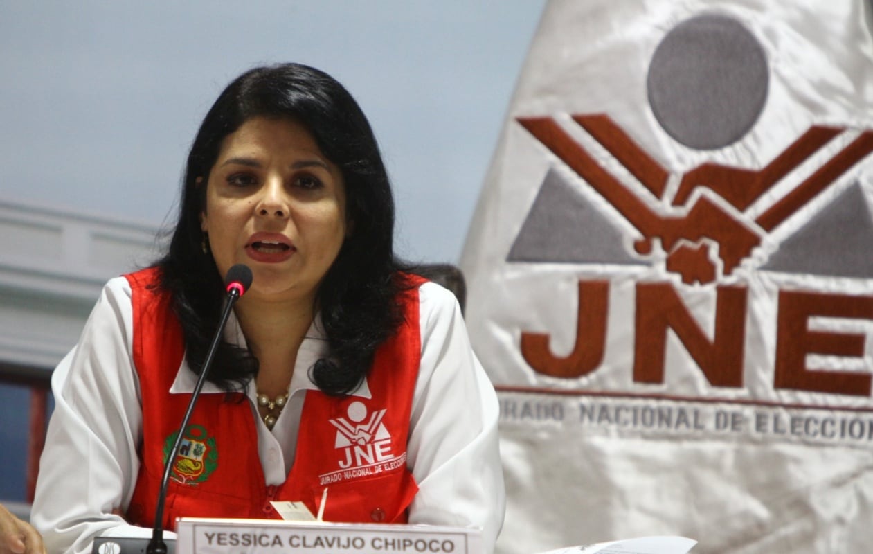 Yessica Clavijo del Jurado Nacional de Elecciones. (Foto: GEC/ Archivo)