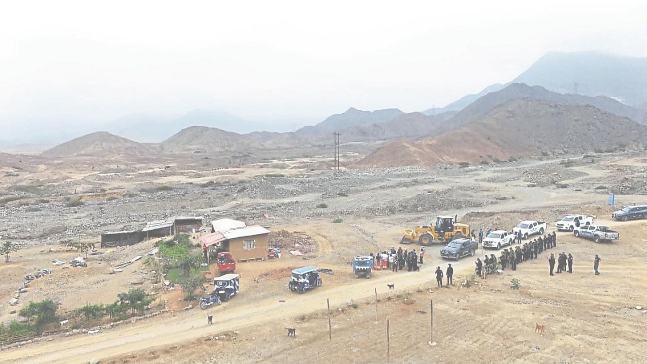Terreno le pertenece al Proyecto Especial Chavimochic.