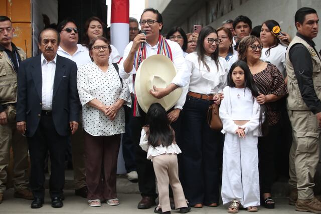 Roberto Sánchez: así fue el desayuno electoral junto a su familia en Huaral (Fotos: Jesús Saucedo/GEC)