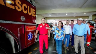 La Libertad: Equiparán Compañía de Bomberos Salvadora de Chepén N.°45