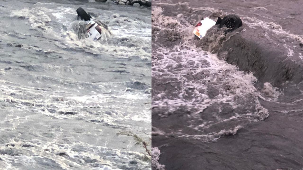 Vehículo había partido desde la ciudad de Trujillo, con dos mecánicos, para atender una reparación de excavadora en Chimbote. (Foto: Cortesía)