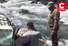 Huaral: Auto cae al río Chancay y conductor pierde la vida