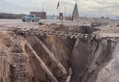 Huaico inhabilita el ferrocarril férrea Tacna - Arica al activar quebrada
