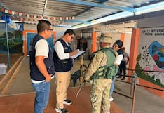 Sullana: Fiscalía supervisó locales de votación en la frontera Perú-Ecuador