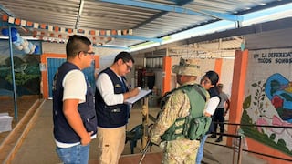 Sullana: Fiscalía supervisó locales de votación en la frontera Perú-Ecuador