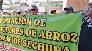 Arroceros exigen la declaratoria de emergencia en Piura