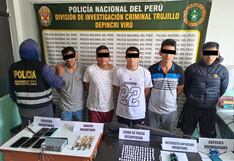 La Libertad: Desarticulan presunta banda delincuencial “Los Indestructibles de Chao”