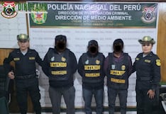 Huancayo: caen tres presuntos integrantes de banda dedicada a la minería ilegal en Orcotuna