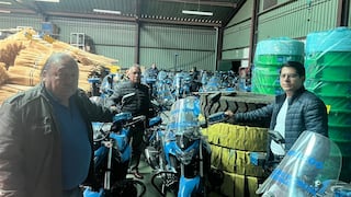 Huancayo: 30 motos destinadas al ‘Escuadrón Corcel’ siguen en almacén sin placas a un mes de su llegada