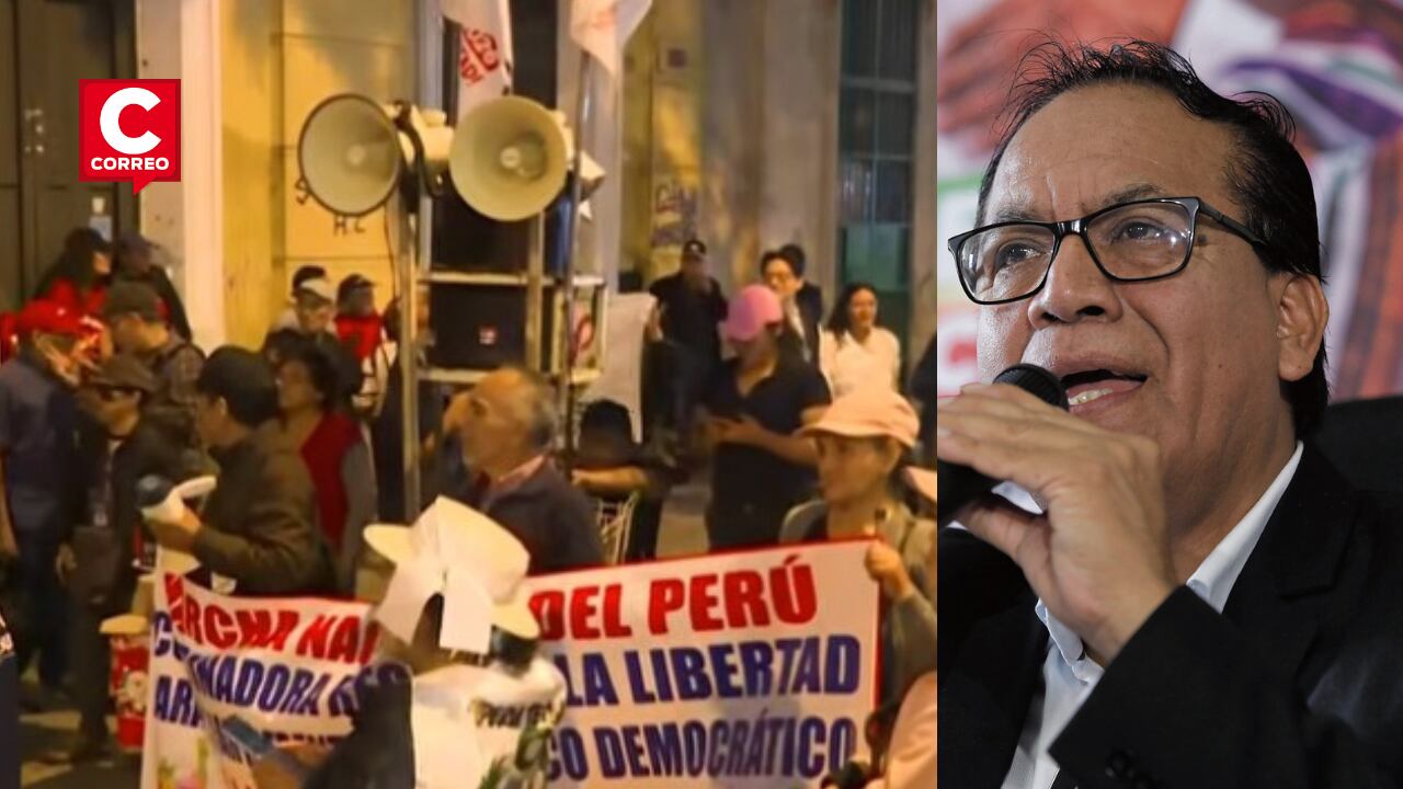 Suspenden marcha convocada por Roberto Sánchez en apoyo a Pedro Castillo
