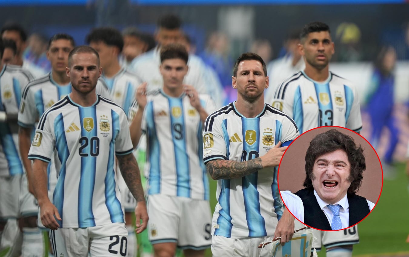 Presidente Javier Milei no viajará a la final del Mundial 2026 donde enfrentará Argentina contra España. Foto: EFE/Gobierno.