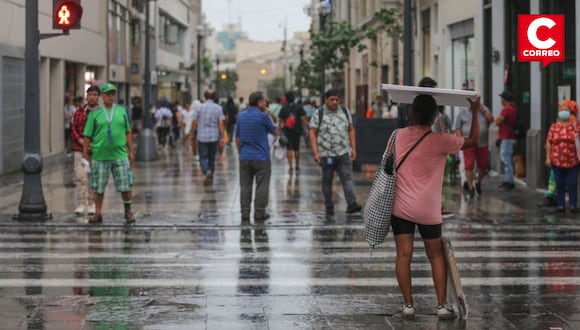 Senamhi pronóstica lluvia de 24 horas en Lima.