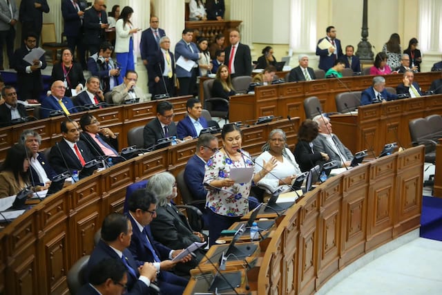 Senado aprueba con 35 votos facultades legislativas al Gobierno por 90 días (Foto: Antonio Melgarejo/GEC)