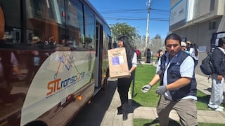 ODPE Arequipa inicia despliegue de material electoral para las elecciones del 4 de octubre (VIDEO)