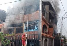 Ica: voraz incendio devastó almacén de ferretería en la víspera de Año Nuevo