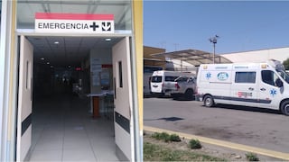 8 personas fueron ingresadas de emergencia al Hospital Regional de Ica en el día de Navidad