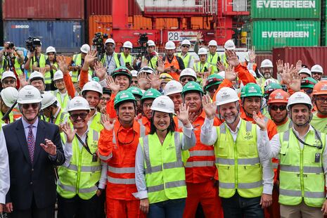 Keiko Fujimori inauguró sistema Shore Power en el puerto del Callao, primero en Latinoamérica