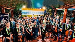 Orquesta Sinfónica Catac Ccaos dejará escuchar sus melodías para el Perú