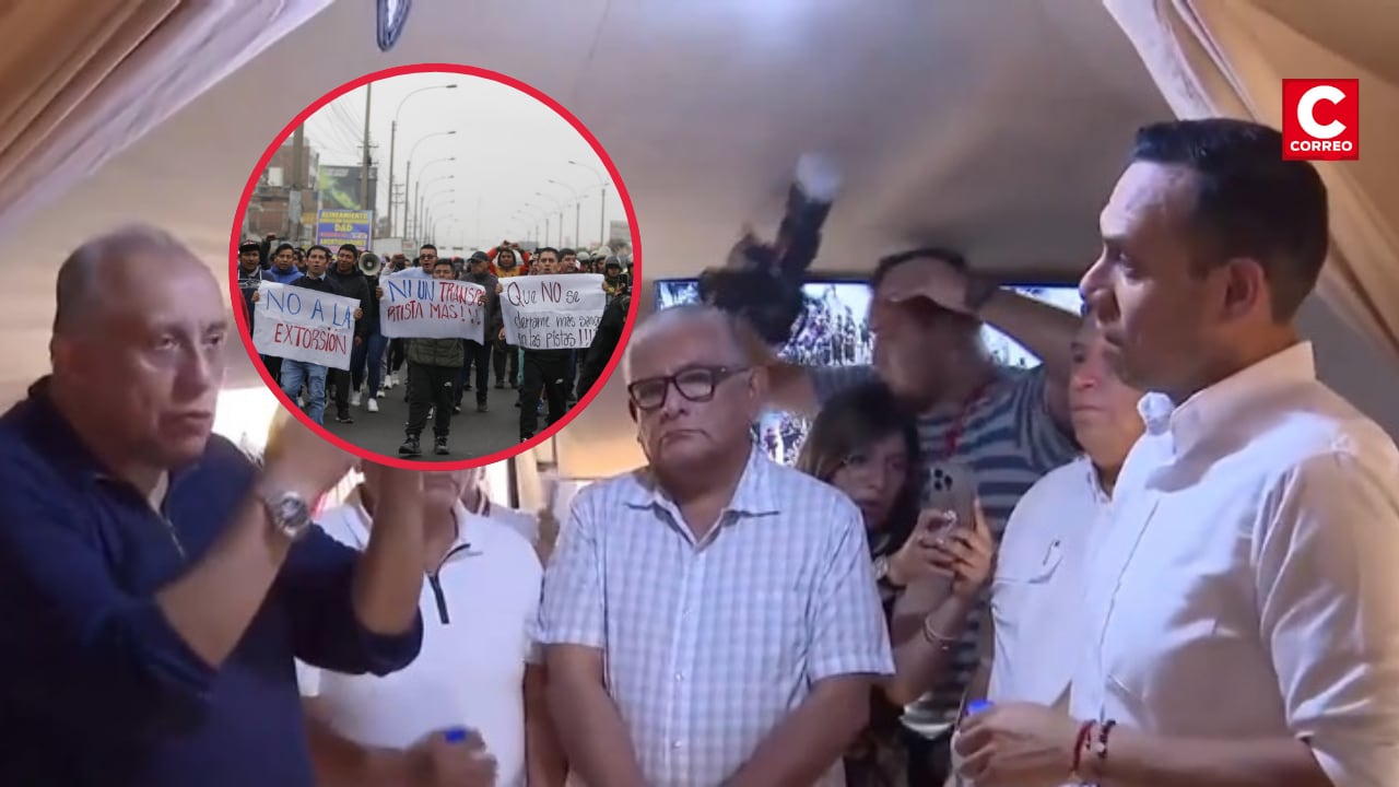 José Jerí se reúne con dirigentes. (Fotos: @photo.gec - América Noticias)