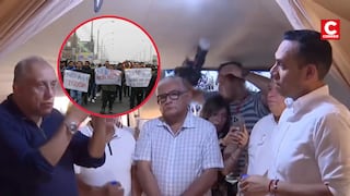 Presidente José Jerí se reunió con transportistas que realizan un paro en la capital