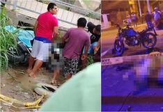 Ica: dos motociclistas mueren tras accidentes de tránsito en La Tinguiña y San Juan Bautista