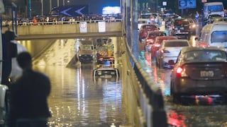 Lluvias hunden a Lima Sur en el caos