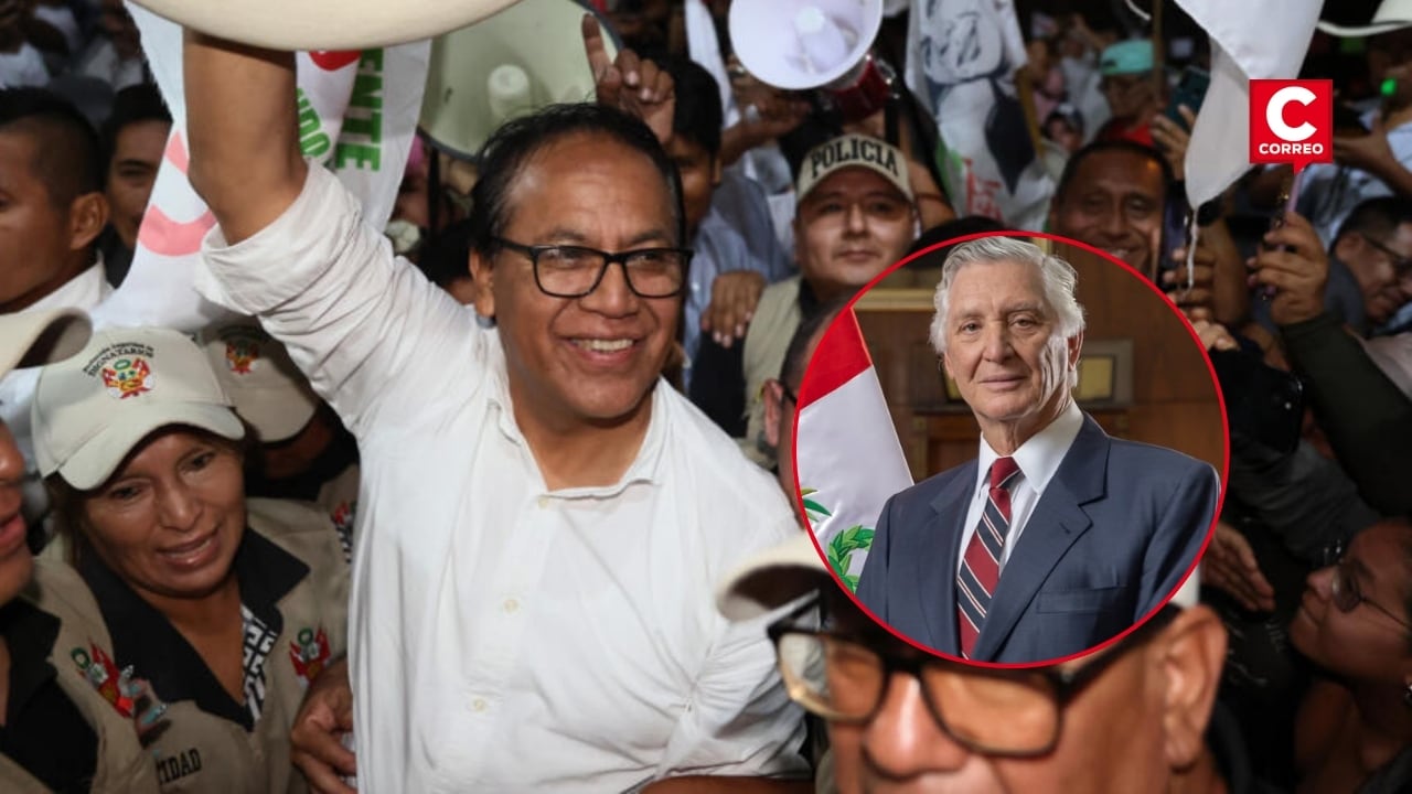 JPP solicita investigar a canciller Carlos Pareja por presuntas irregularidades en el voto extranjero. Composición: Diario Correo.