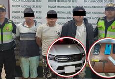 La Libertad: Recuperan camioneta robada e intervienen a tres hombres en Virú