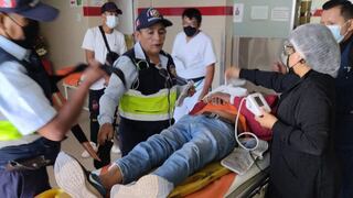Hombre fallece en el hospital al caer de un puente en la ciudad de Arequipa