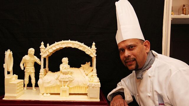 Fotos: Esculturas de manteca ganan el oro en los JJ.OO. de Gastronomía