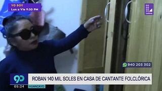 Huancayo: Cantante Susan del Perú sufre robo que alcanza los S/ 140 mil (VIDEO)