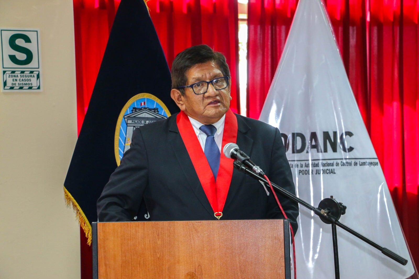 César Bravo es presidente de Poder Judicial de Lambayeque.