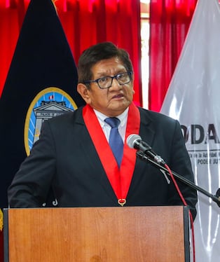 César Bravo es presidente de Poder Judicial de Lambayeque.