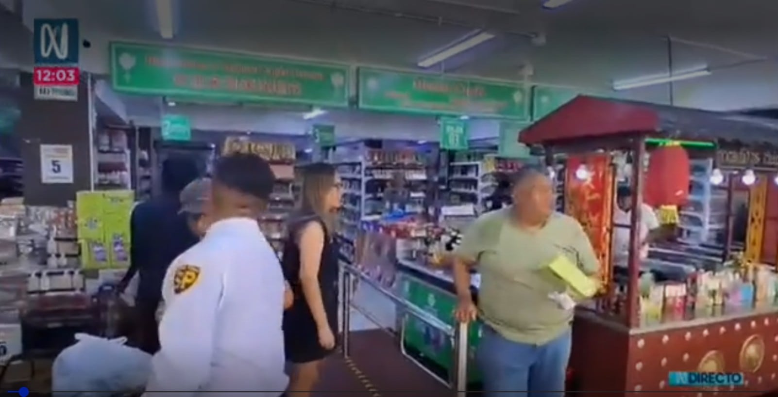 Fiscalía realizó diligencias en local Market Capón tras visita de José Jerí a empresario chino. Foto: Captura Canal N