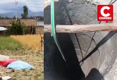 Huancayo: obrero pierde la vida dentro de pozo artesanal