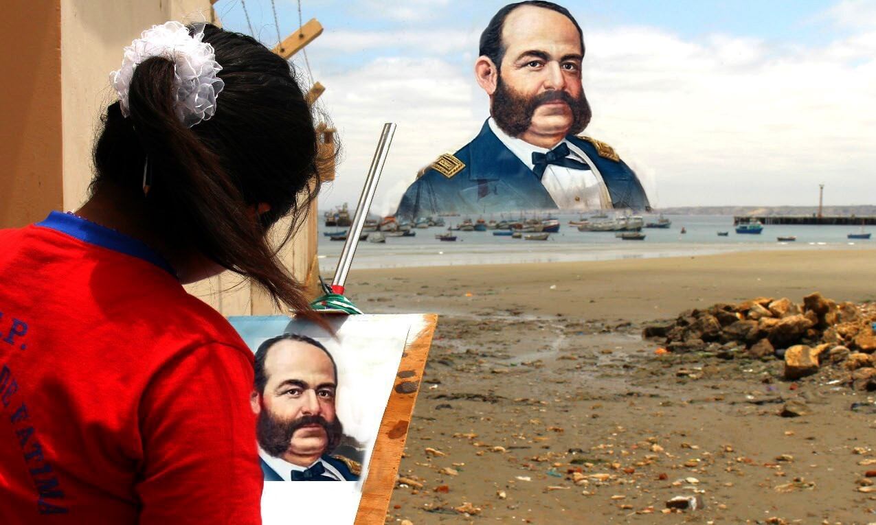 Regional de Pintura escolar denominado "Colores del mar, homenaje a Miguel Grau .