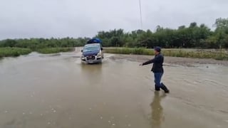 Lluvias activan quebradas y dejan en vilo a miles de agricultores en Lambayeque