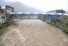 Senamhi informó que caudal del río Rímac superó alerta roja y estuvo próximo al desborde